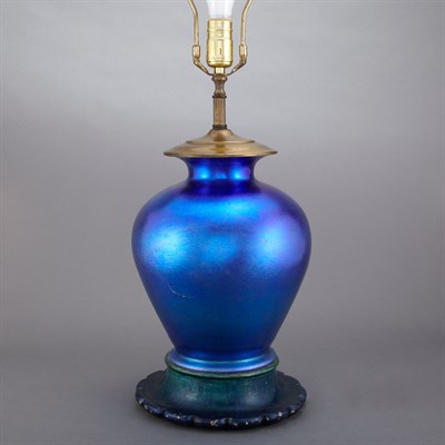Lot 450 - American Art Glass Vase First quarter of the...