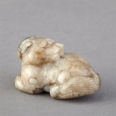 Lot 72 - Chinese Jade Chimera Ming Dynasty The...