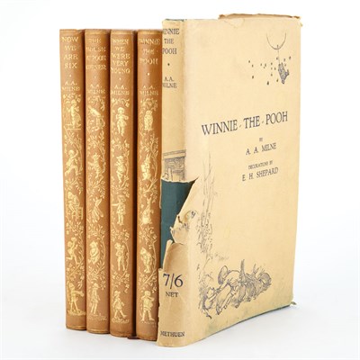 Lot 212 - MILNE, A.[LAN] A.[LEXANDER] When We Were Very...