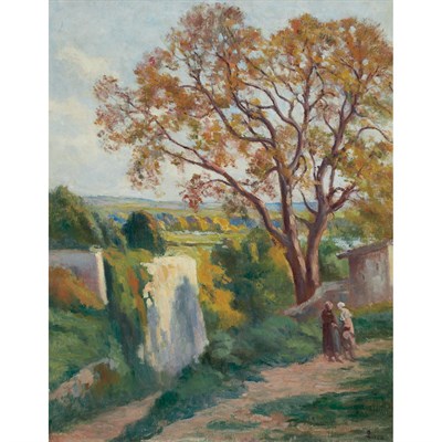 Lot 23 - Maximilien Luce French, 1858-1941 Rolleboise,...