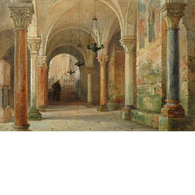 Lot 40 - William Harding Smith British, 1848-1922 Monk...