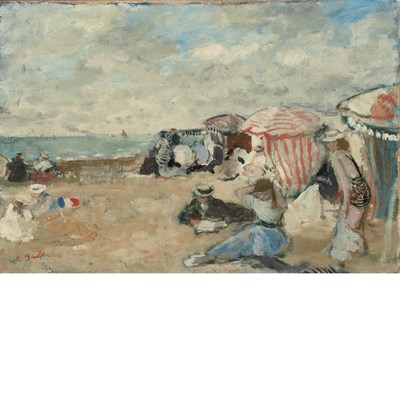 Lot 74 - Francois Gall French, 1912-1987 A Day at the...