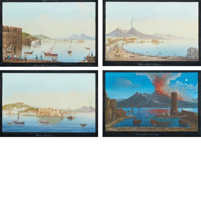 Lot 51 - Neapolitan School 20th Century Veduta di...