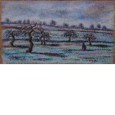Lot 81 - Paul Emile Pissarro French, 1884-1972 A Walk...