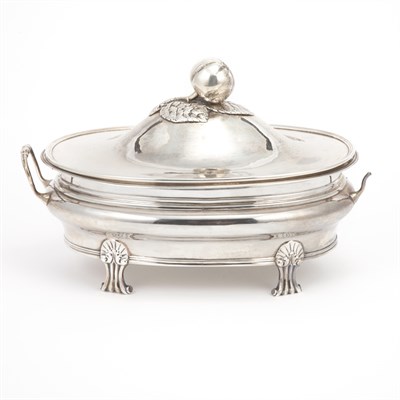 Lot 488 - French Silver Covered Tureen 18th/19th Century...