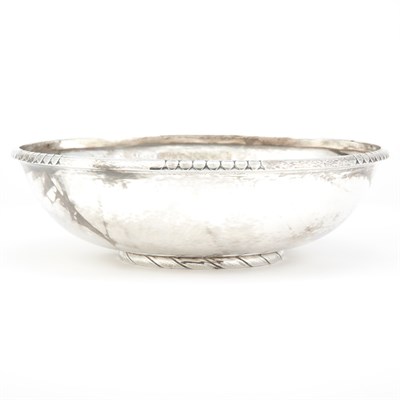 Lot 251 - Georg Jensen Sterling Silver Bowl Of circular...