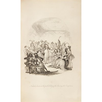 Lot 170 - DICKENS, CHARLES Nicholas Nickleby. London:...