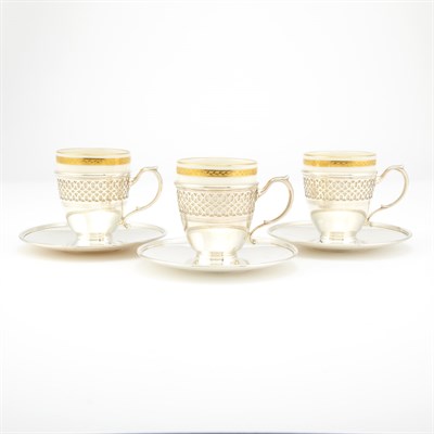 Lot 219 - Set of Twelve Tiffany & Co. Makers Sterling...