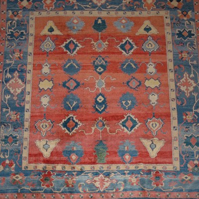 Lot 590 - Oushak Carpet West Turkey, contemporary The...