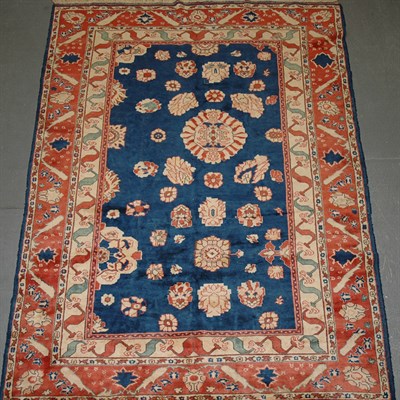 Lot 673 - Azeri Carpet Turkey, contemporary The indigo...