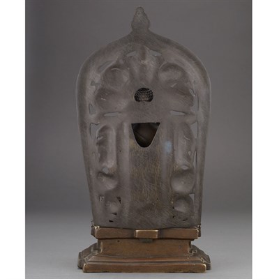 Lot 110 - Chinese Bronze Buddha Seated in dhyanasana on...