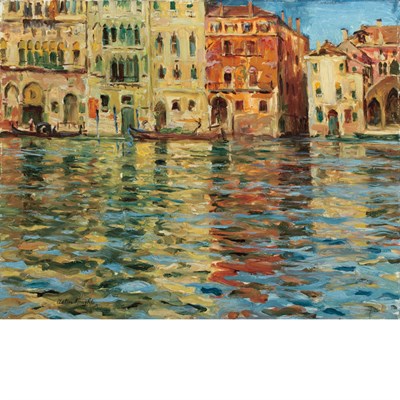 Lot 105 - Louis Aston Knight American, 1873-1948 Venice...