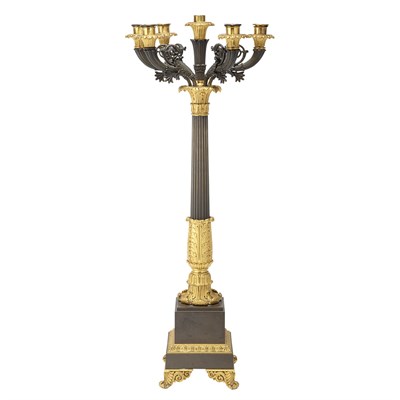 Lot 315 - Pair of Restauration Style Gilt and...