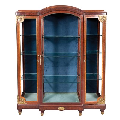 Lot 462 - Art Deco Style Gilt-Bronze Mounted Mahogany...