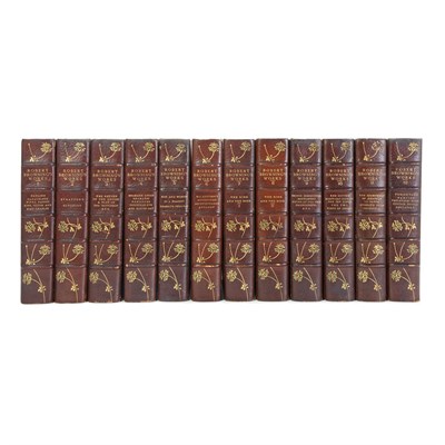 Lot 152 - BROWNING, ROBERT Works. New York: DeFau,...