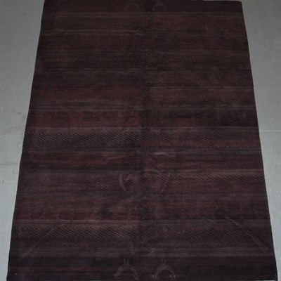 Lot 593 - Tibetan Rug Nepal, contemporary The charcoal...