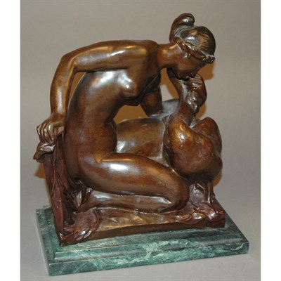 Lot 86 - Richard Guino French, 1890-1973 Leda and the...