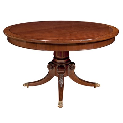 Lot 490 - Victorian Style Carved Mahogany Breakfast...
