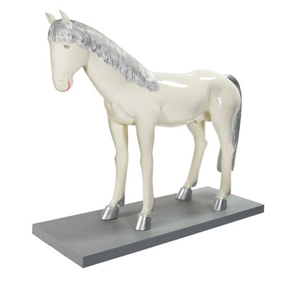 Lot 94 - Yu Fan Chinese, b. 1966 Silver-Maned Horse,...