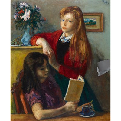 Lot 80 - Robert Philipp American, 1895-1981 Friends...