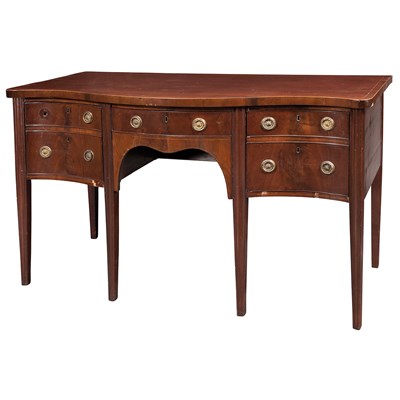 Lot 244 - George III Inlaid Mahogany Sideboard Circa...