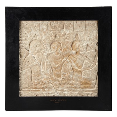 Lot 177 - Egyptian Limestone Panel New Kingdom (?) With...