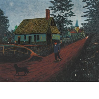 Lot 58 - Camille Bombois French, 1883-1970 La...