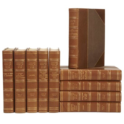 Lot 491 - [FINE BINDINGS] WILDE, OSCAR. The Complete...