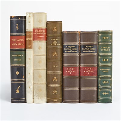 Lot 375 - [FINE BINDINGS] Group of approximately eleven...