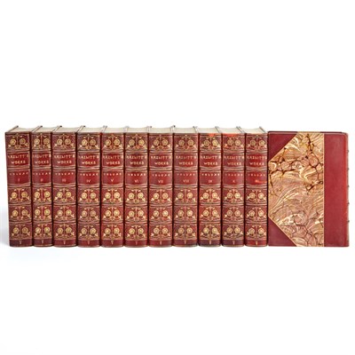 Lot 379 - [FINE BINDINGS] HAZLITT, WILLIAM. Works....