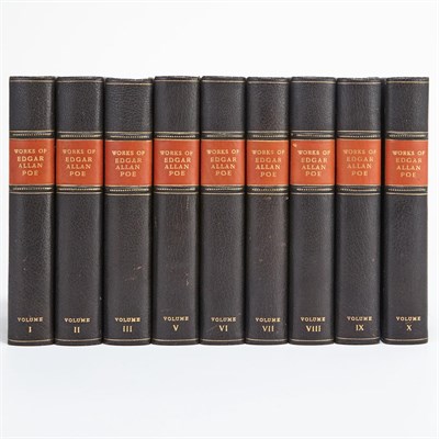 Lot 380 - [FINE BINDINGS] POE, EDGAR ALLAN. Works. New...