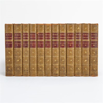 Lot 374 - [FINE BINDINGS] GIBBON, EDWARD. The History of...