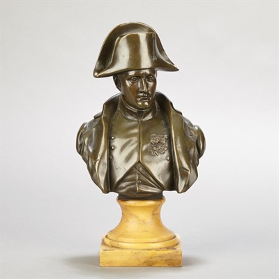 Lot 175 - Bronze Bust of Napoleon Bonaparte After a...