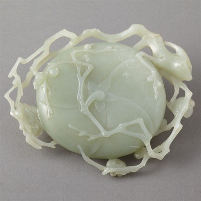 Lot 237 - Chinese Celadon Jade Brushwasher 18th Century...