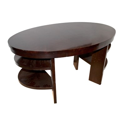 Lot 325 - Darlington Mahogany Stained Desk Height 29 1/2...