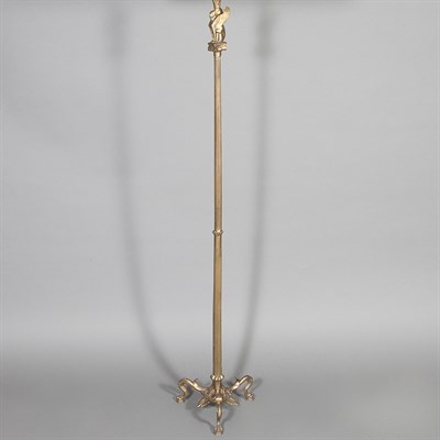 Lot 445 - Empire Style Gilt-Bronze Floor Lamp Height 15...