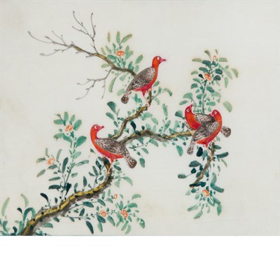 Lot 298 - Group of Six Framed Chinese Watercolors Canton...