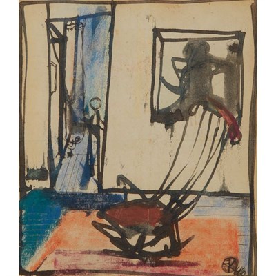 Lot 24 - Franz Kline American, 1910-1962 Untitled,...
