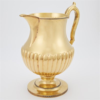 Lot 237 - S. Kirk & Son Sterling Silver Gilt Water...