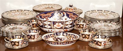 Lot 590 - Royal Crown Derby Traditional Imari Pattern...