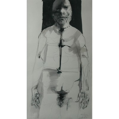 Lot 6 - Leonard Baskin American, 1922-2000 (i) Male...