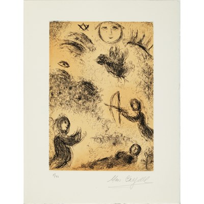 Lot 31 - Marc Chagall UNTITLED (C. BOOKS 109) Etching...