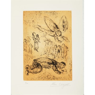 Lot 32 - Marc Chagall UNTITLED (C. BOOKS 109) Etching...