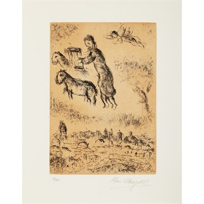Lot 33 - Marc Chagall UNTITLED (C. BOOKS 109) Etching...