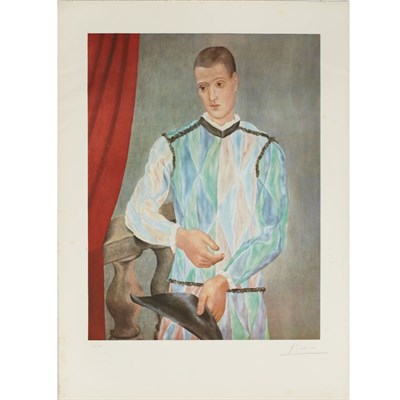 Lot 142 - After Pablo Picasso HARLEQUIN (CZWIKLITZER...