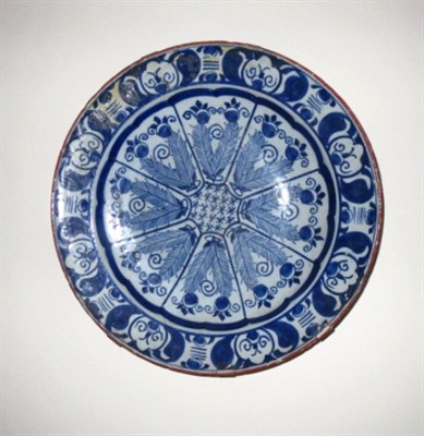 Lot 90 - Pair of Delft Blue and White Glazed Faience...