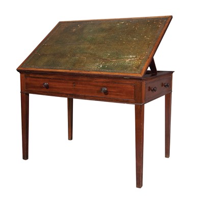 Lot 91 - George III Mahogany Architect's Table Last...