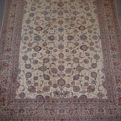 Lot 575 - Kashan Carpet Central Persia, mid 20th century...