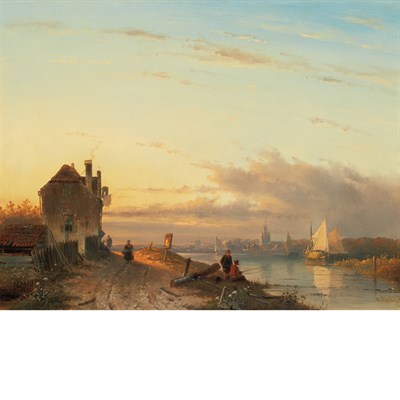 Lot 79 - Charles Henri Joseph Leickert Belgian,...
