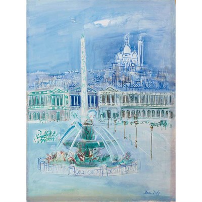 Lot 38 - Jean Dufy French, 1888-1964 Place de la...